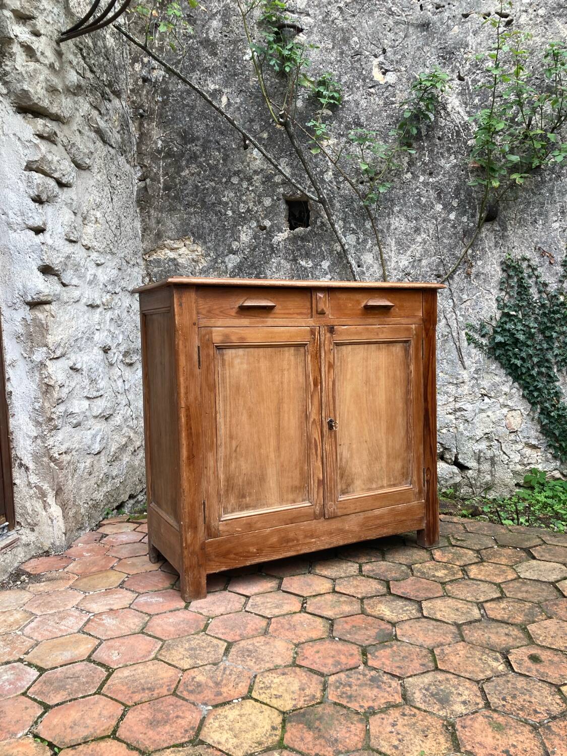 Vintage solid pine dresser