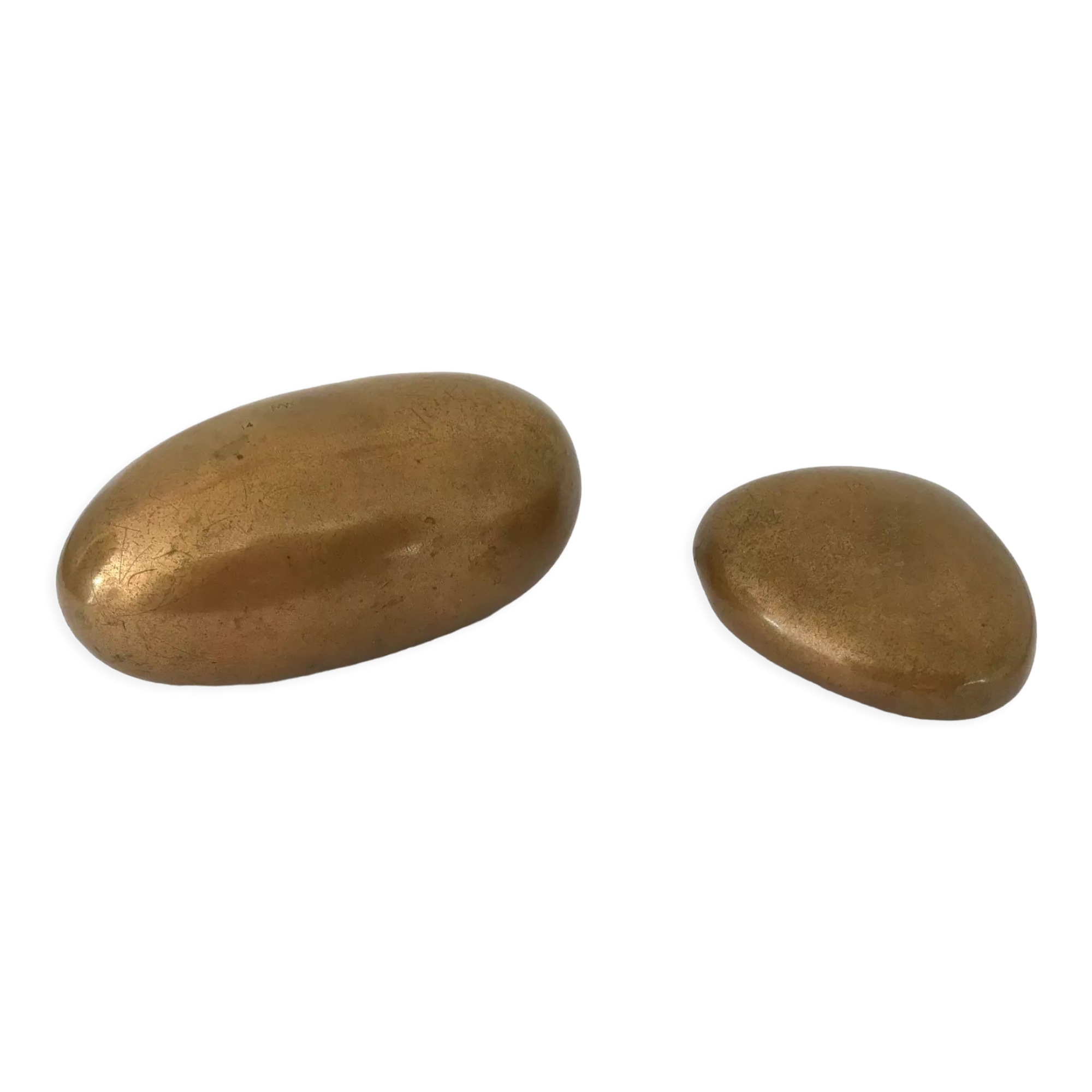 Bronze pebbles by Marjatta Weckström 80s