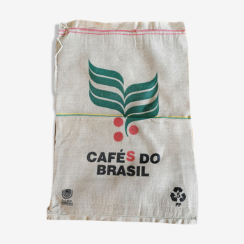 Coffee do Brasil burlap bag