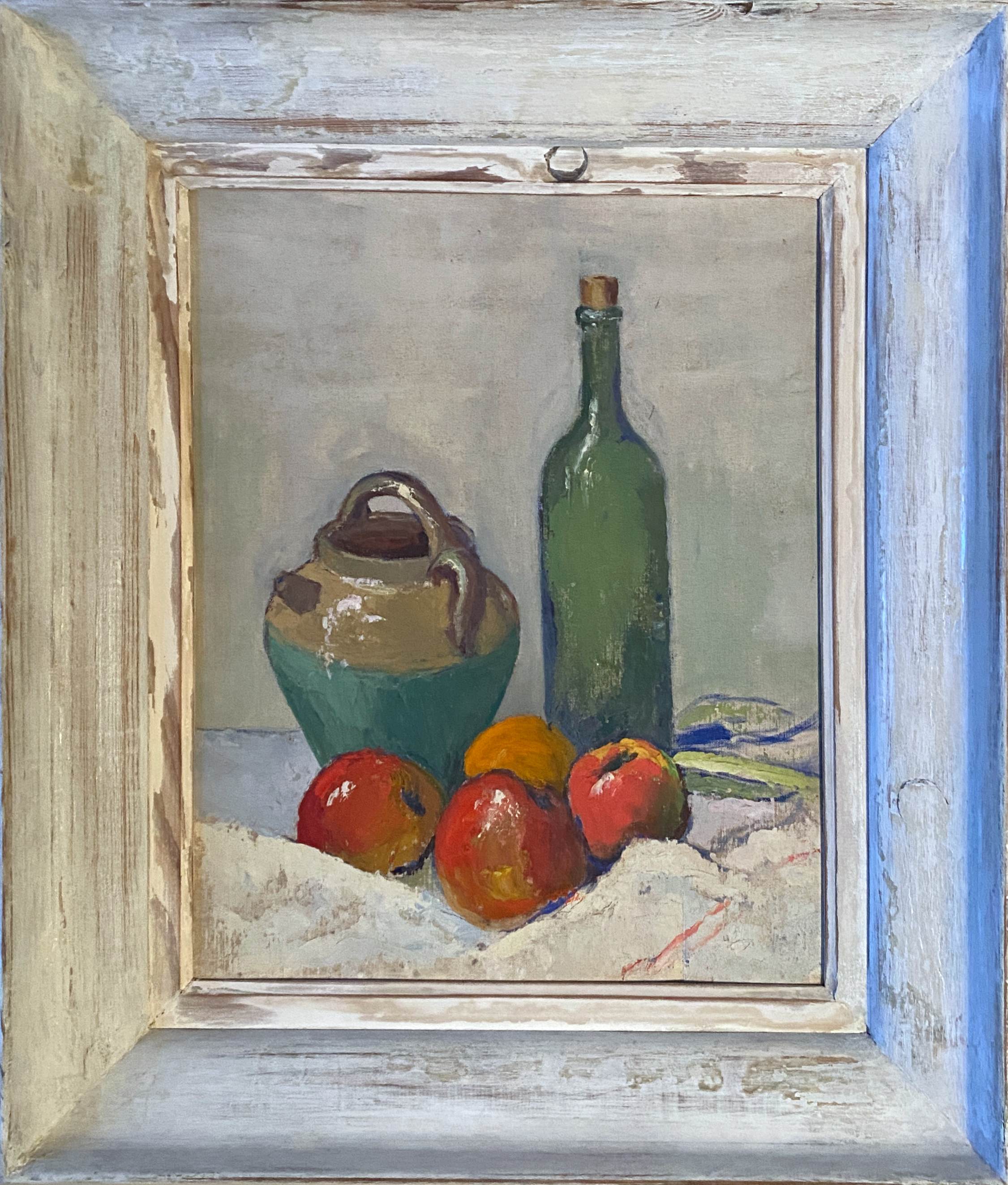 Table "Apple composition" HSP early XX° post impressionist