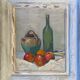Table "Apple composition" HSP early XX° post impressionist