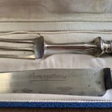 Ebony knife and fork for leg of lamb Samaritaine brand