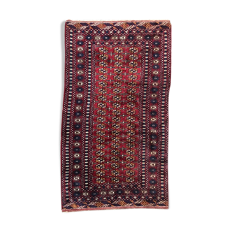 Tapis ancien boukhara afghan fait main 96x170 cm