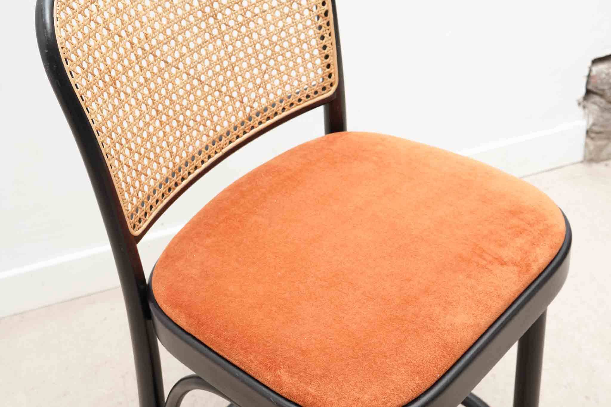 Ton high chair n°811 orange and black
