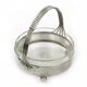 Art Deco nut or snack basket, brass, Germany, 1930s
