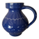 Pichet en ceramique bleue Topferei