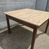 Square farmhouse table with extensions