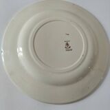 Louis XV model plate with chocolate decoration Clairefontaine Sanejouand & Graves