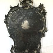 Nineteenth century mirror in silver bronze