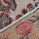 Red & Beige Handmade Turkish Vintage Rug, 126x213Cm
