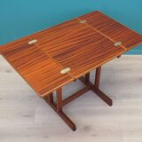 Table basse en acajou, design danois, années 1970, production : Danemark