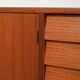 Scandinavian sideboard with tile-style drawers from the 1950s