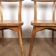 Ensemble de 4 chaises de bistrot luterma, estampillées