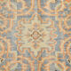Coral orange 62s vintage rug, 226x331cm