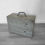 Malle de transport en bois