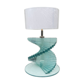 Italian lamp in glass staircase 1970