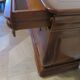 Rare - Pretty English chest of drawers - 3 drawers - solid wood "tomb" chest of drawers - Sourisseau cabinetmaker