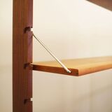 Teak system bookcase, Norwegian design, 1960s, production: Blindheim Mobelf