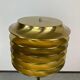 Brass floor lamp designed in the mid-century by Kari Ruokonen for Lynx Finland.