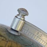 Large Earth globe 40s - Art Deco - Columbus Berlin  50 cm H