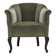 1960s, Danish armchair, green furniture velour, beech wood legs.