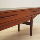 Teak lowboard, Danish design, 1970s, production: Denmark