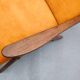 1960 Mid Century Easy Chair Model B 310 Var in Golden Velvet