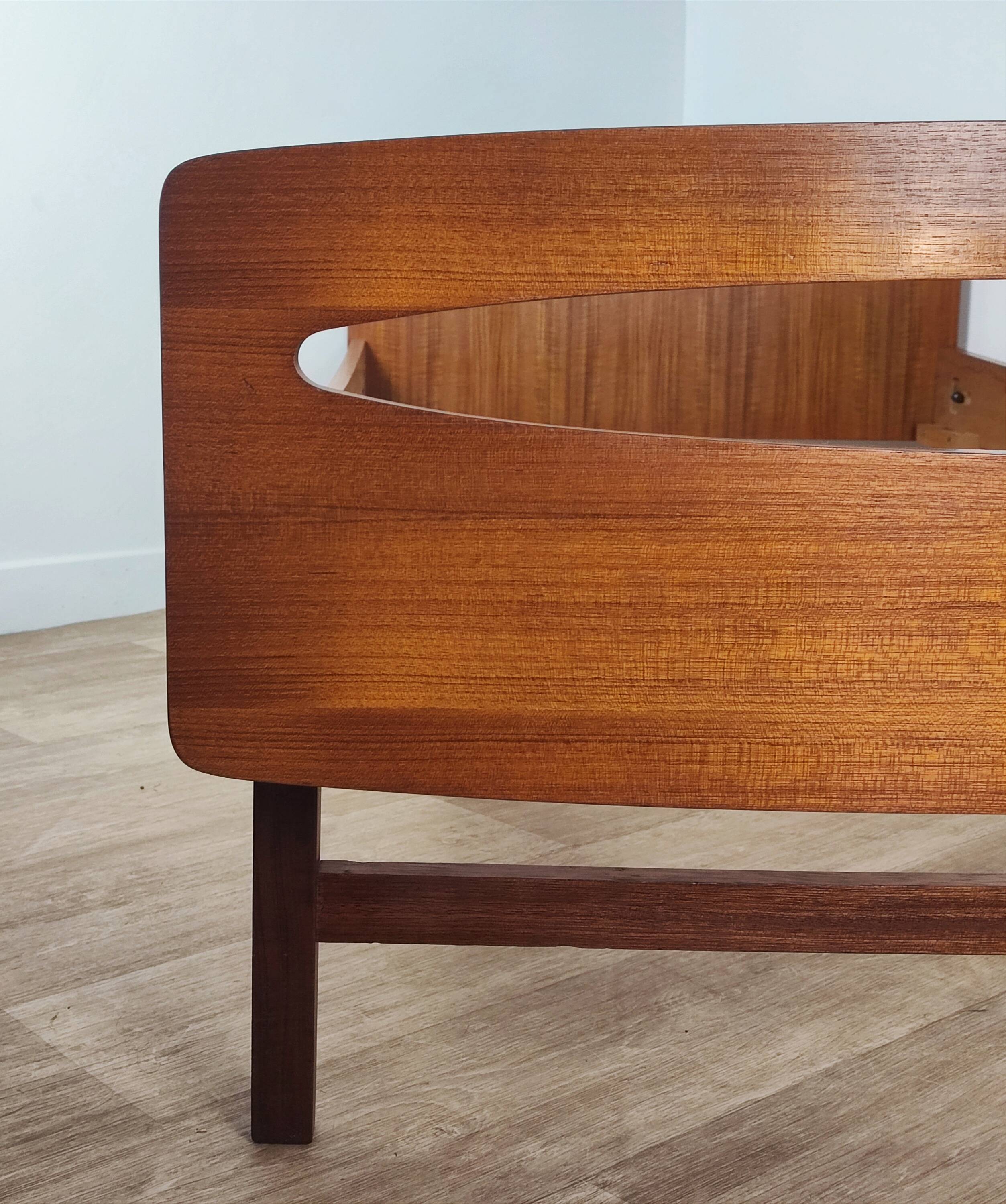 Vintage Scandinavian style bed