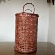 Canning rattan office paper basket 70s