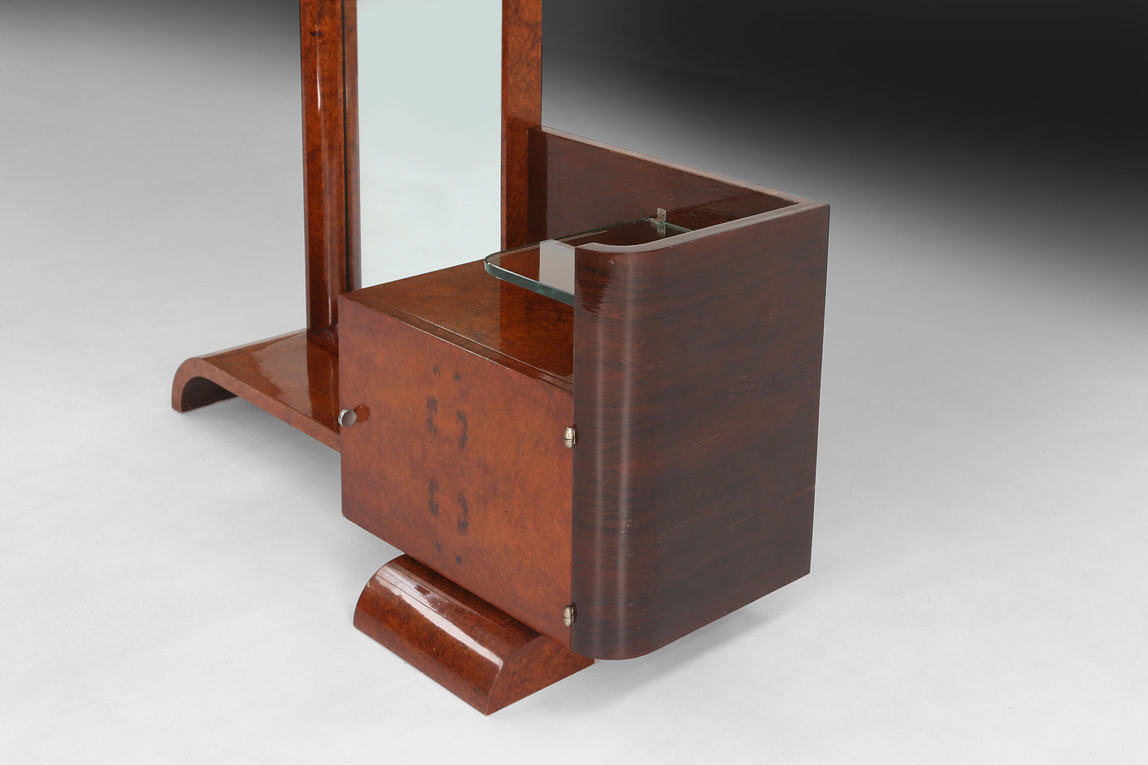 Miroir de toilette Art Déco par De Coene Belgique, 1930