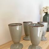 Stoneware coffee cups