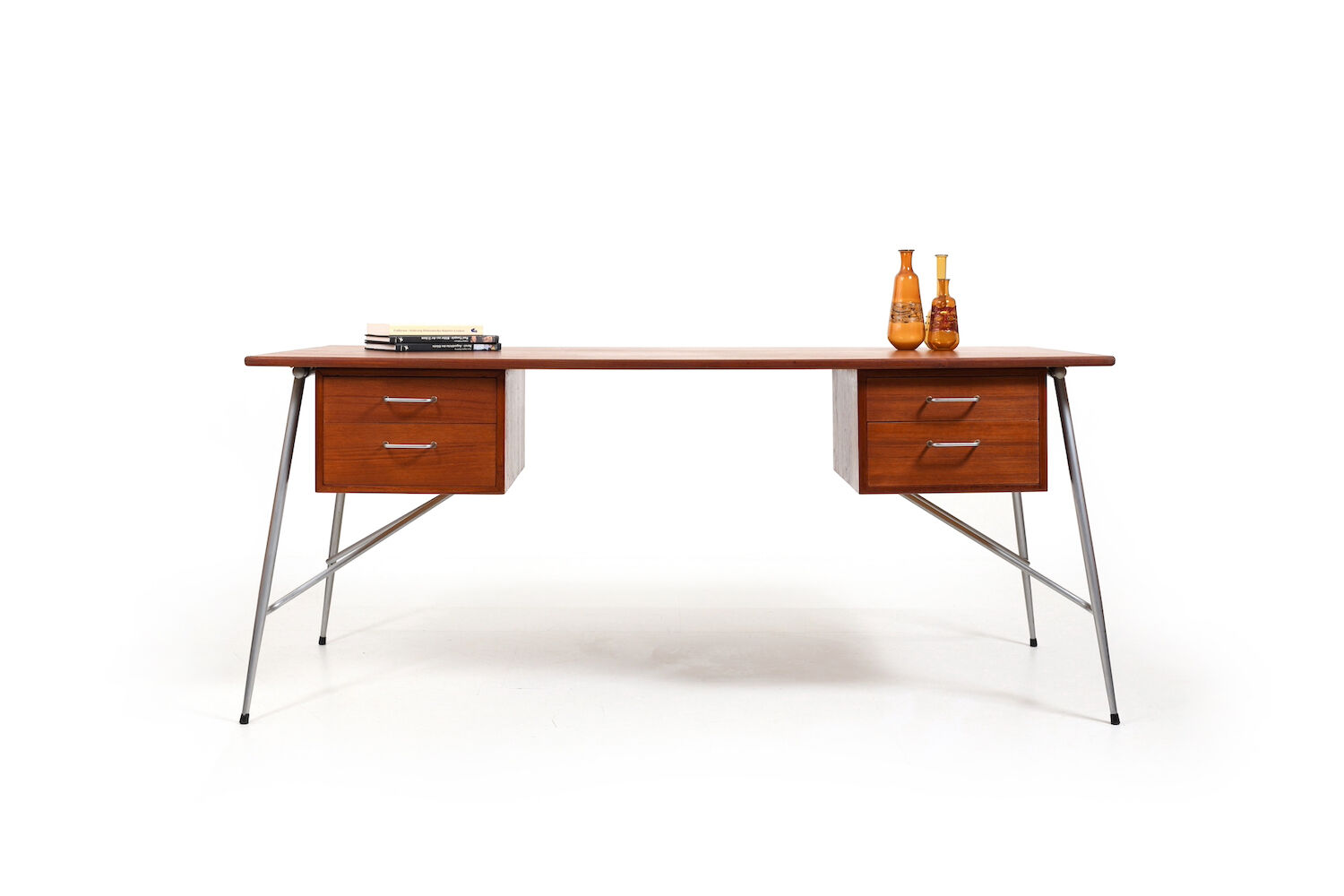 Fine Teck Desk Mod.202 par Børge Mogensen 1953