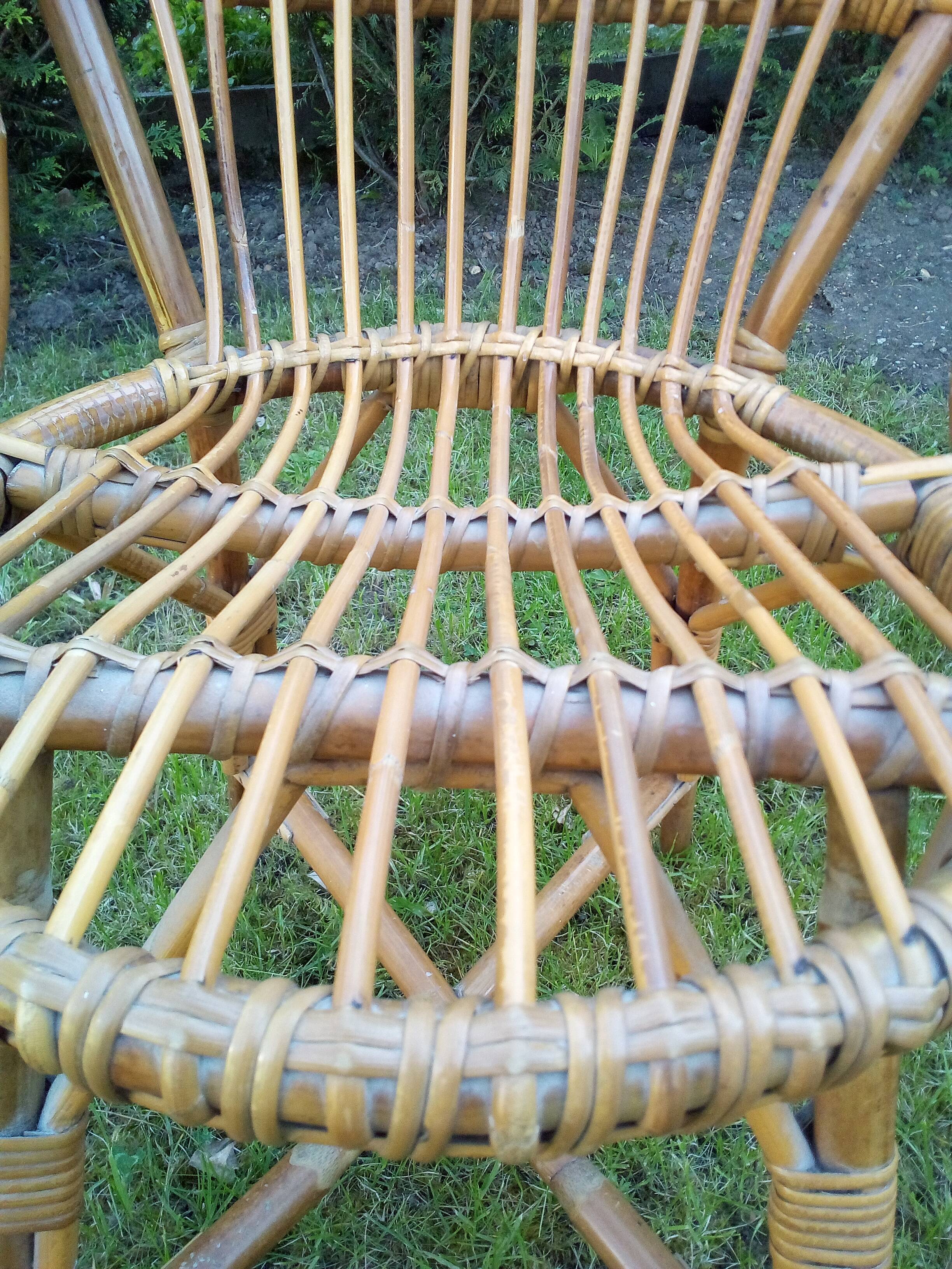 Rattan chairs