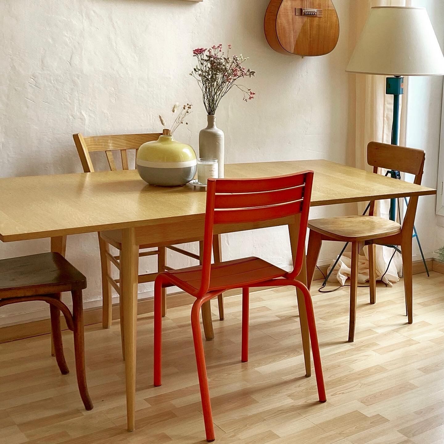 Vintage table square wallet 50s