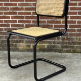 Vintage Cesca design chair b32 model in black