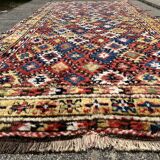 Old kurdish carpet, multicolored, circa 1880