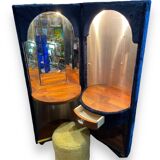 Coiffeuse Cylindrique moumoutte Roche Bobois 1970