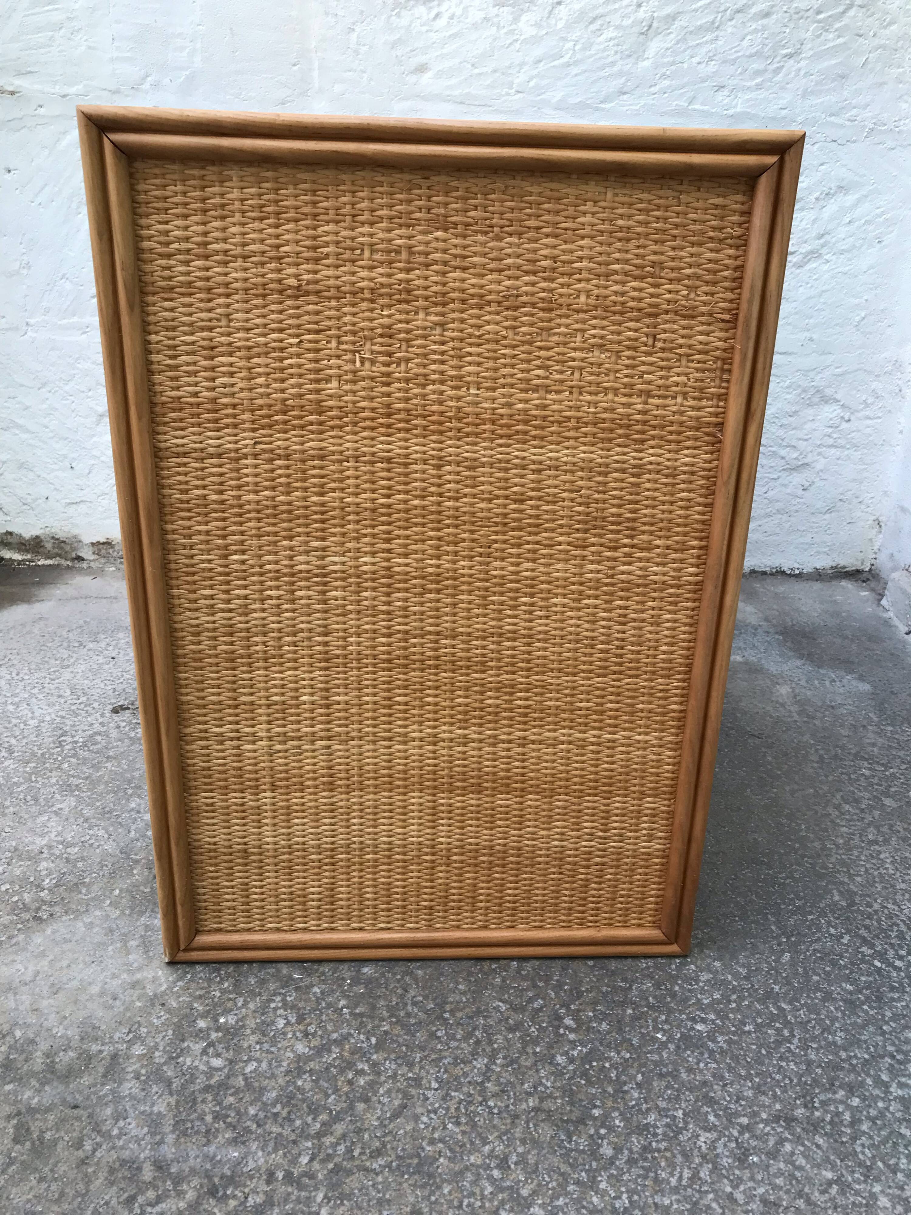 Rattan chest of drawers