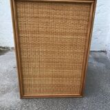 Rattan chest of drawers