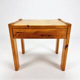 Pinewood Side Table, 1970s