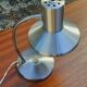 Flexible lamp vintage accent design or bedside year 70 brushed metal