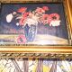Peinture jack aquarelle nature morte france 1938 bouquet d'anémones