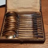 Silver-plated metal teaspoon