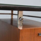 Presidential office rosewood and chrome 1960s