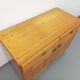 Charlotte Perriand vintage storage furniture Les Arcs from the 1960s in pine.