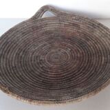 Old straw basket
