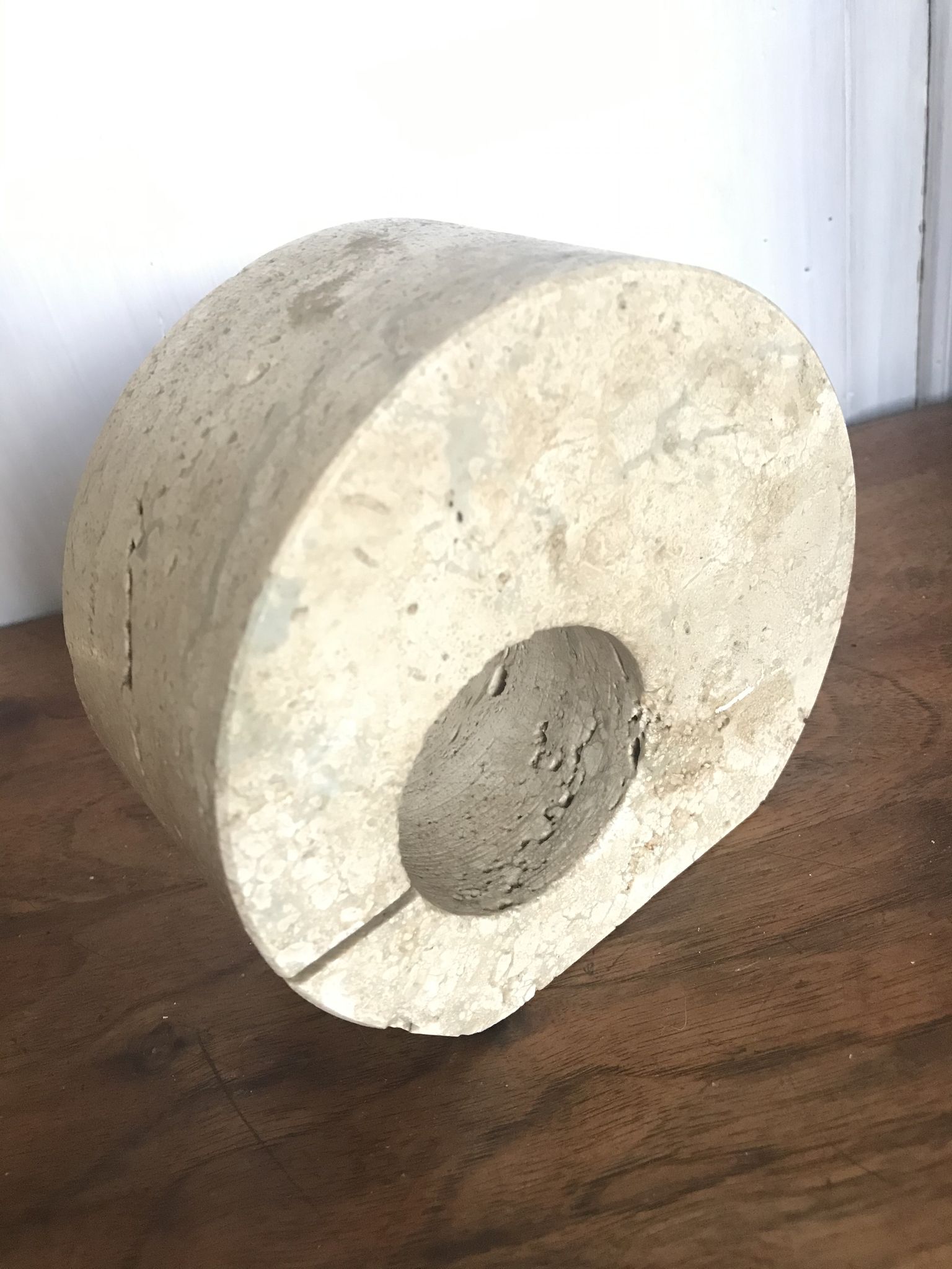 Travertine bookends