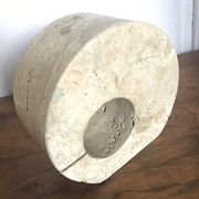 Travertine bookends