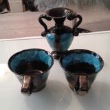 Vallauris cup and vase set