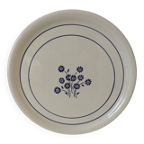 Large round dish K & G Lunéville model Martine